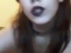 Turkish girl shows tits and dances on periscope