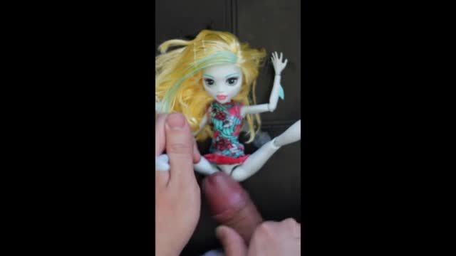 Monster High Porn Cum - Beautiful lagoona doll (monster high) gets drenched in cum 19 times porn  video